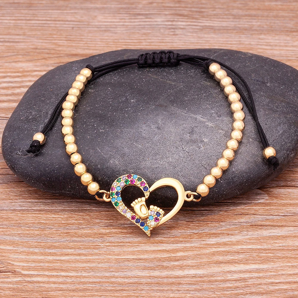 CrystalElegance Luxe Fashion Verstelbare Sieraden Handgemaakte Vrouwen Armband