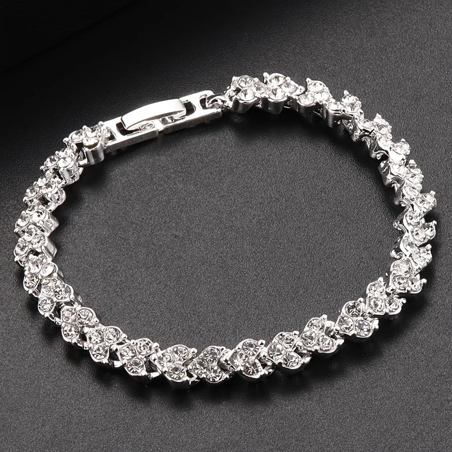 Enchanting Luxury Fashion Rhinestone Zircon Bracelet