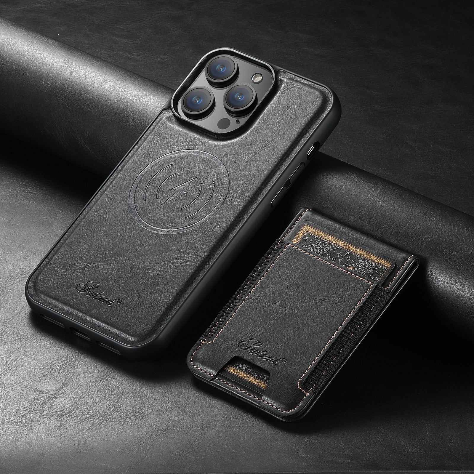 Luxe Telefoonhoes met Pasjeshouder