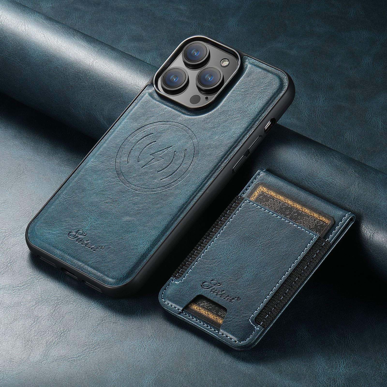 Luxe Telefoonhoes met Pasjeshouder
