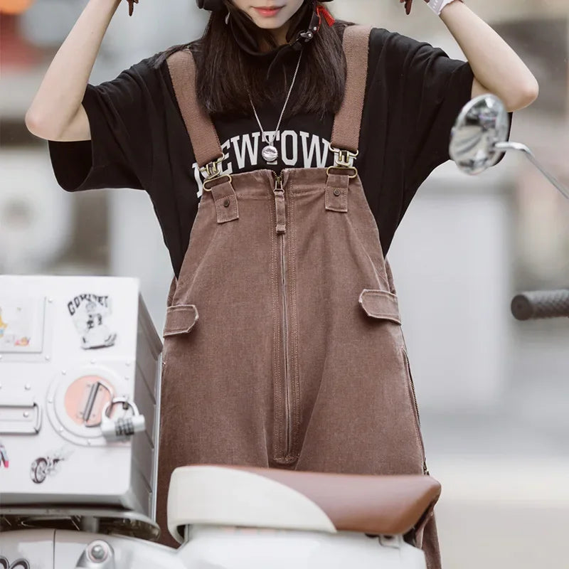 Stijlvolle Stappen Vintage Wasoveralls voor Dames