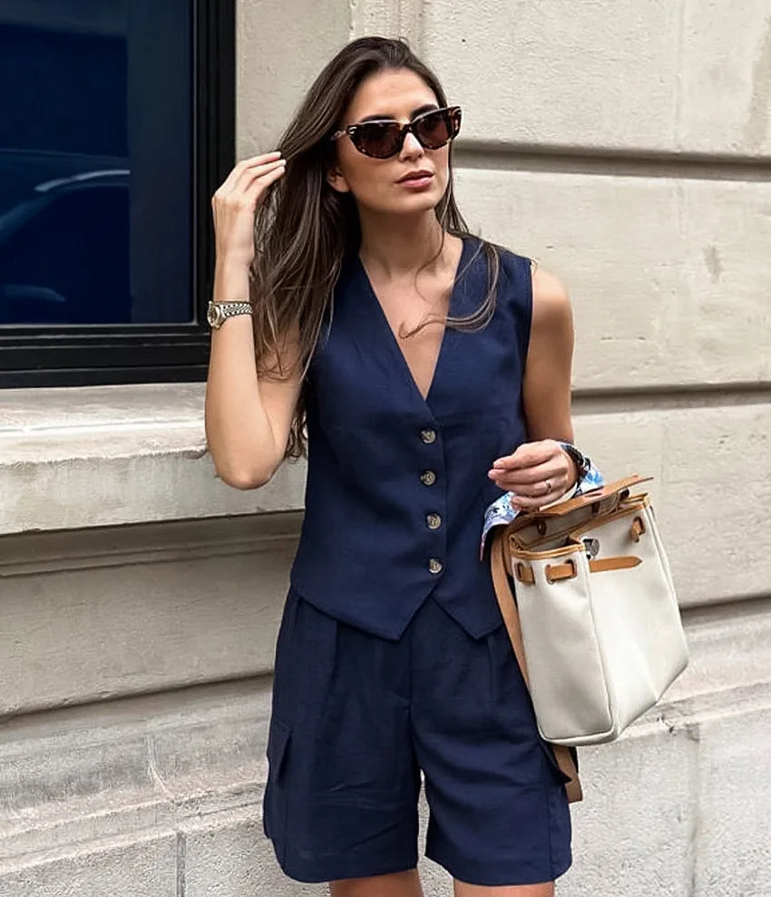 LunaStijl Marineblaue Sommerset