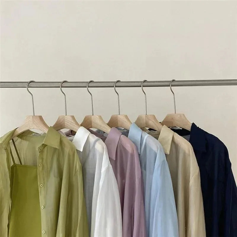 Zomertijd SheerSoft Mesh Shirts