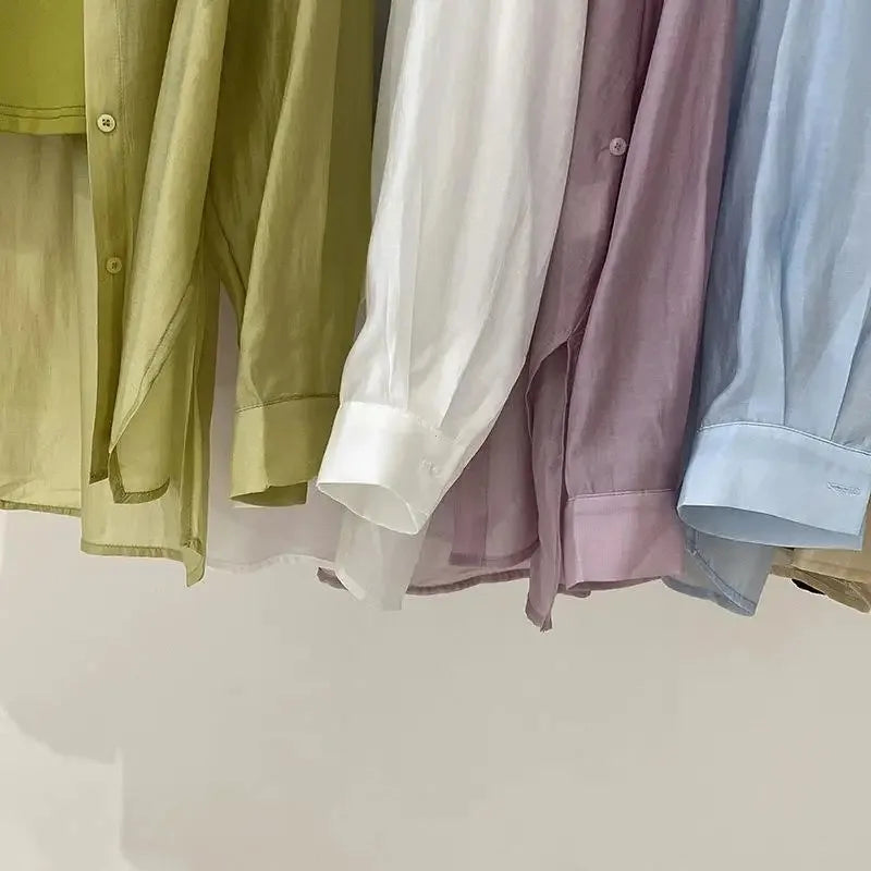 Zomertijd SheerSoft Mesh Shirts