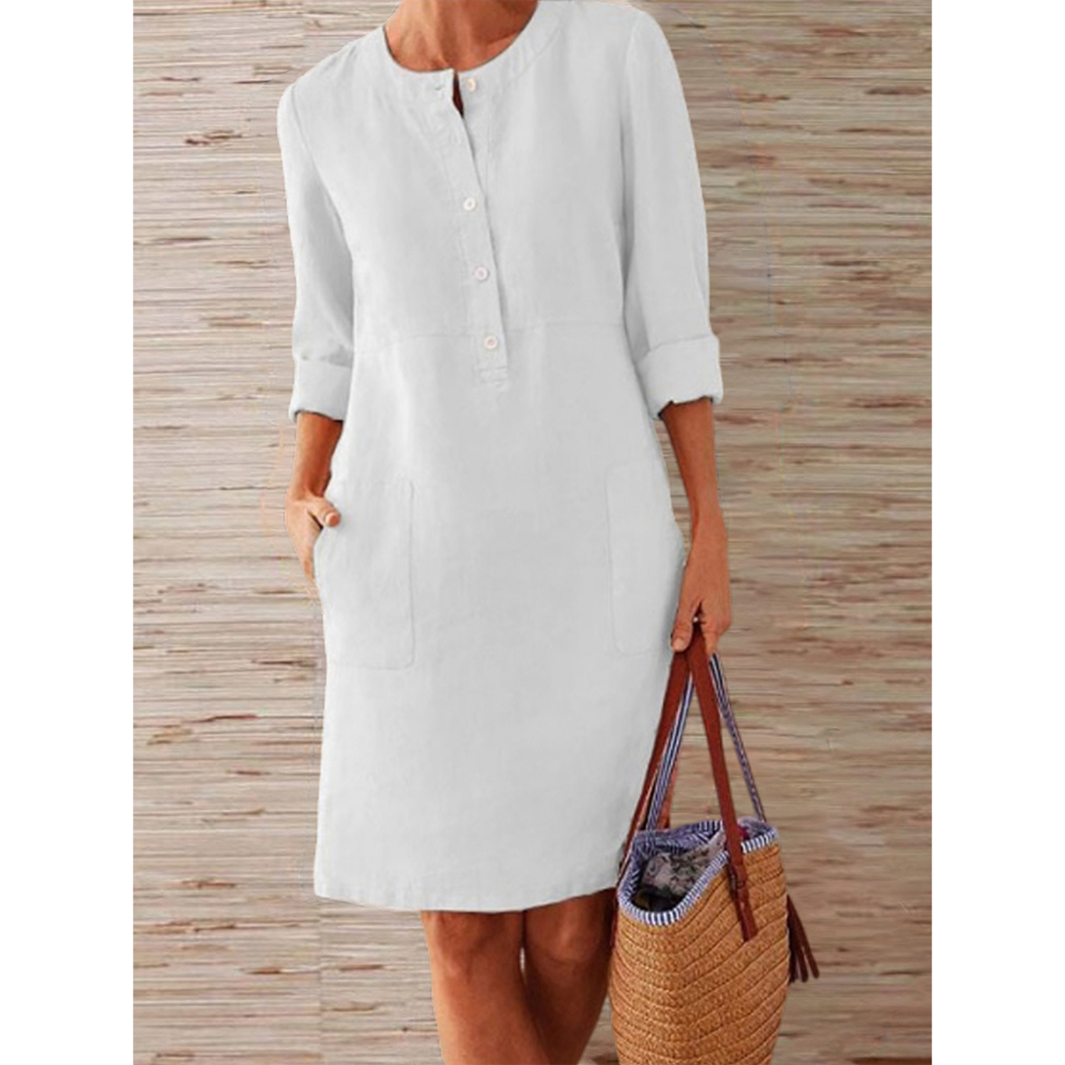 Stilvolles Sommer Midi Kleid von LuxeDress