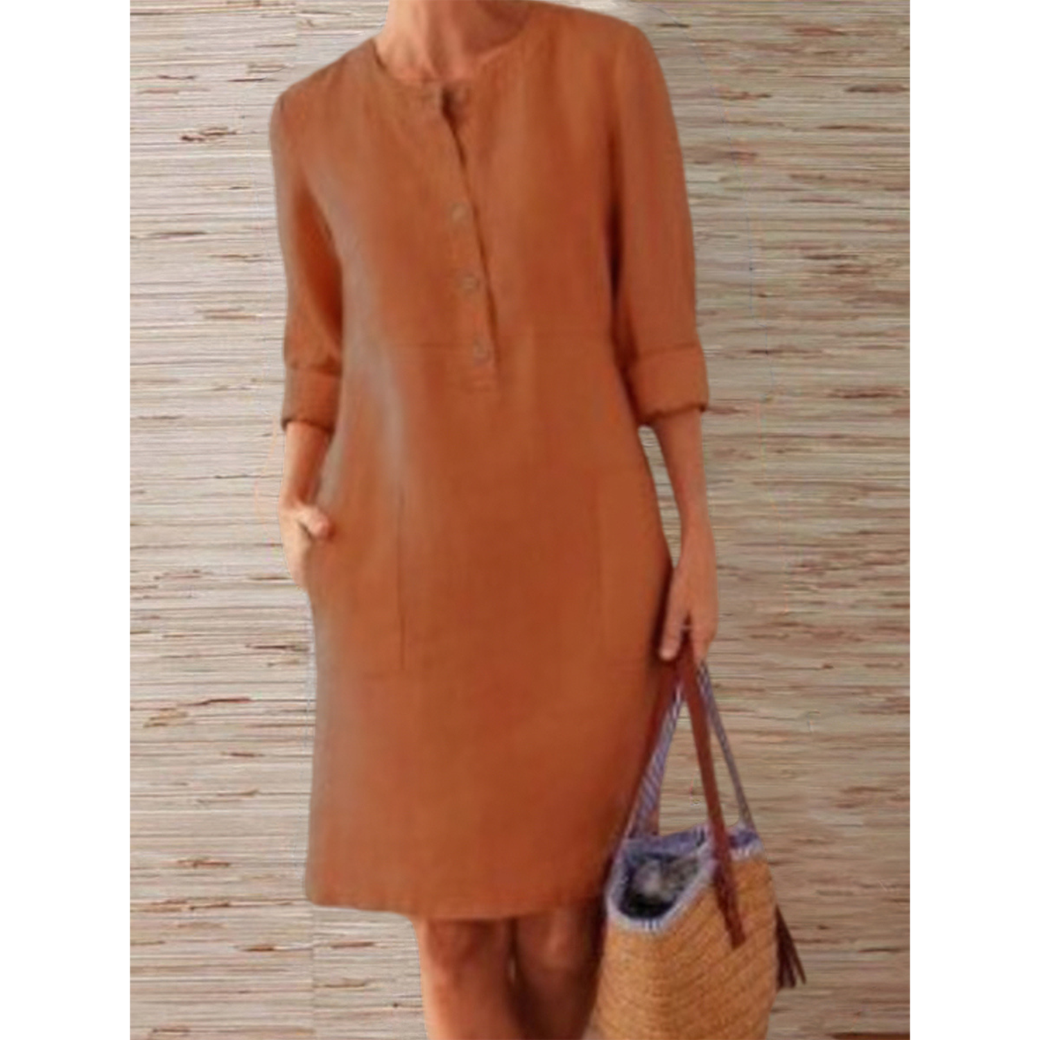 Stilvolles Sommer Midi Kleid von LuxeDress