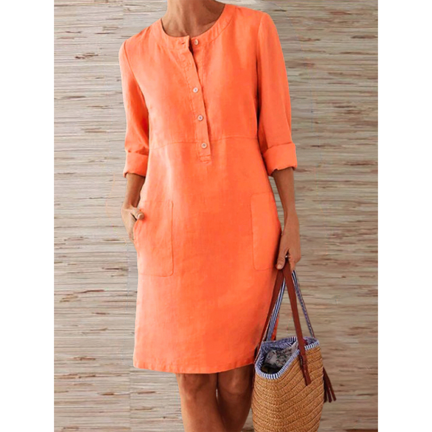 Stilvolles Sommer Midi Kleid von LuxeDress
