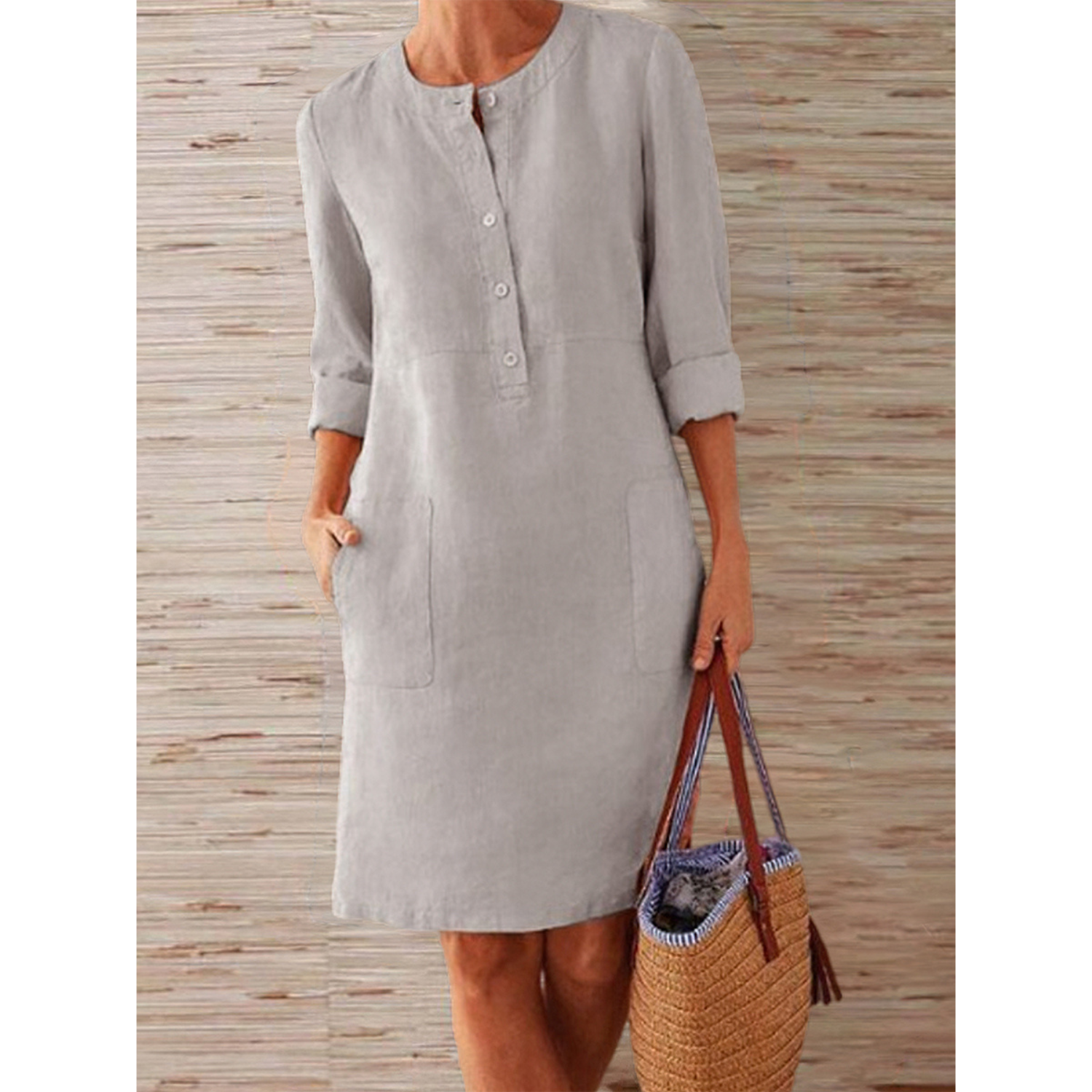 Stilvolles Sommer Midi Kleid von LuxeDress