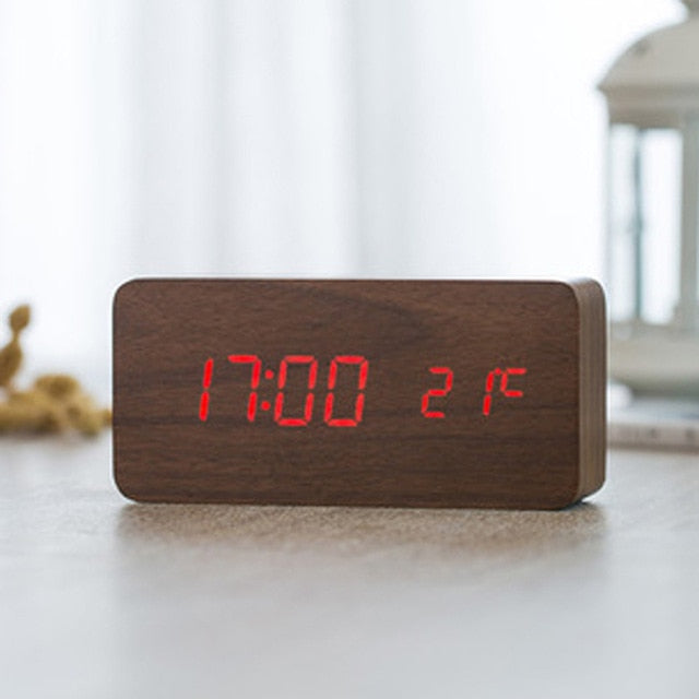 Minimalistische Digitale Wekker met LED Display