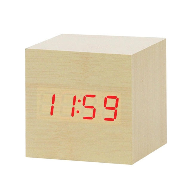 Minimalistische Digitale Wekker met LED Display