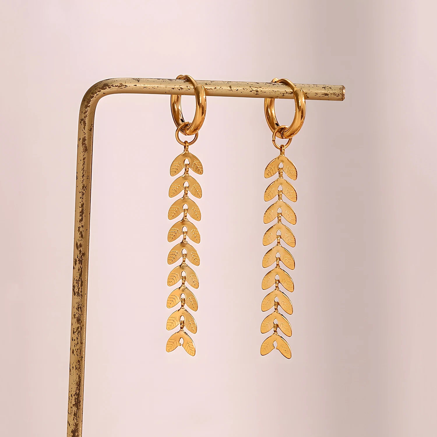 Isabella Fishtail Oorbellen van Luna Sieraden