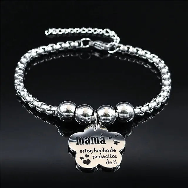 Mode Mama Roestvrij Staal Statement Armband