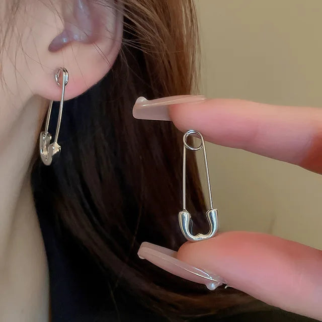 Stijlvolle Mode Paperclip Oorbellen