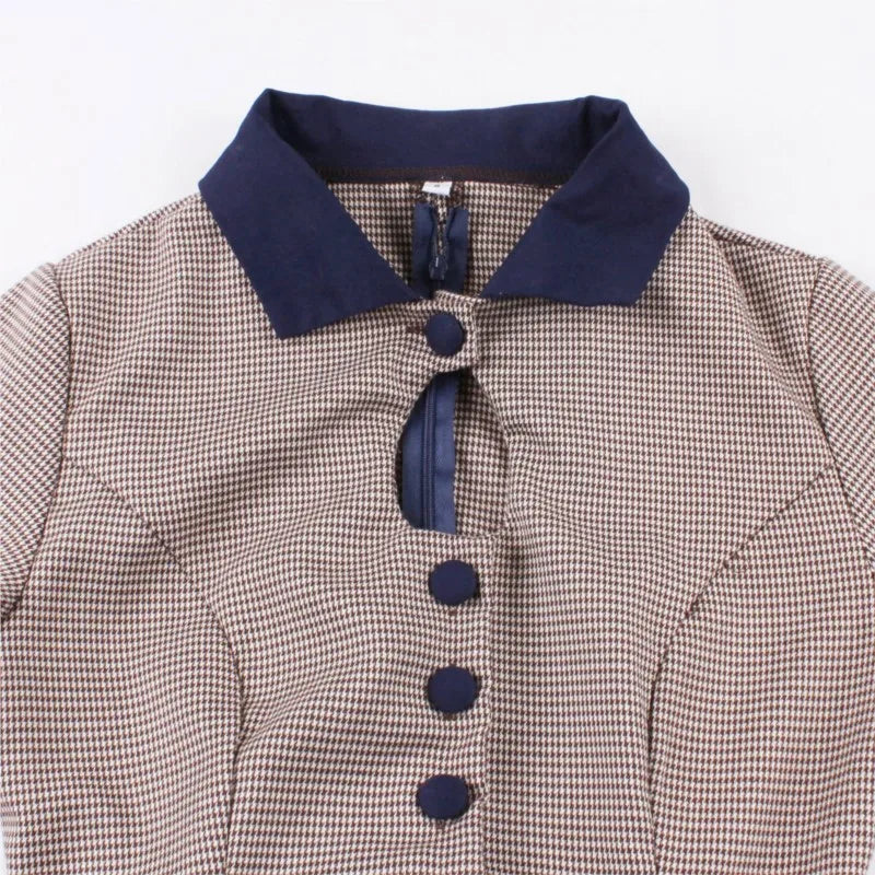 Betoverende Stijl Vintage Vogel Rooster Jurk!