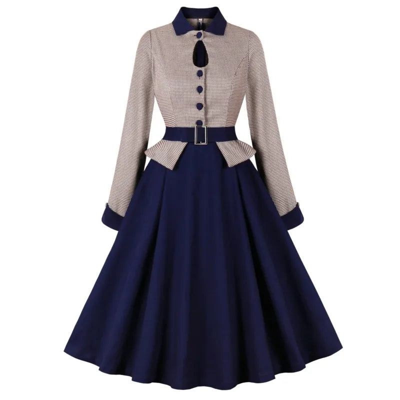 Betoverende Stijl Vintage Vogel Rooster Jurk!