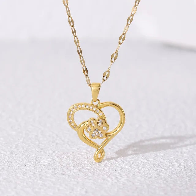 Betoverende Zirkoonhart Hanger Ketting voor Stijlvolle Vrouwen