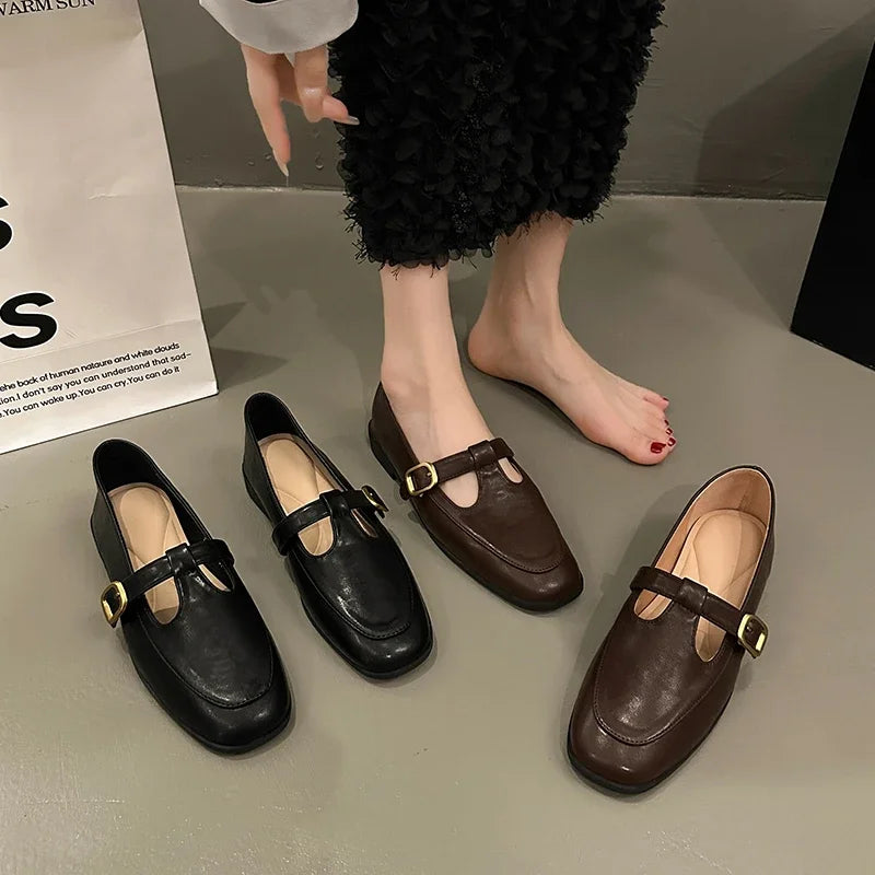 Stijlvolle Dames Ballet Instappers van Aurora Mode