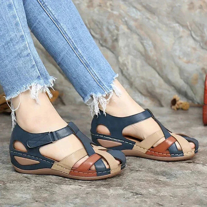 Velanora - Orthopedic Comfort Wedge Sandals