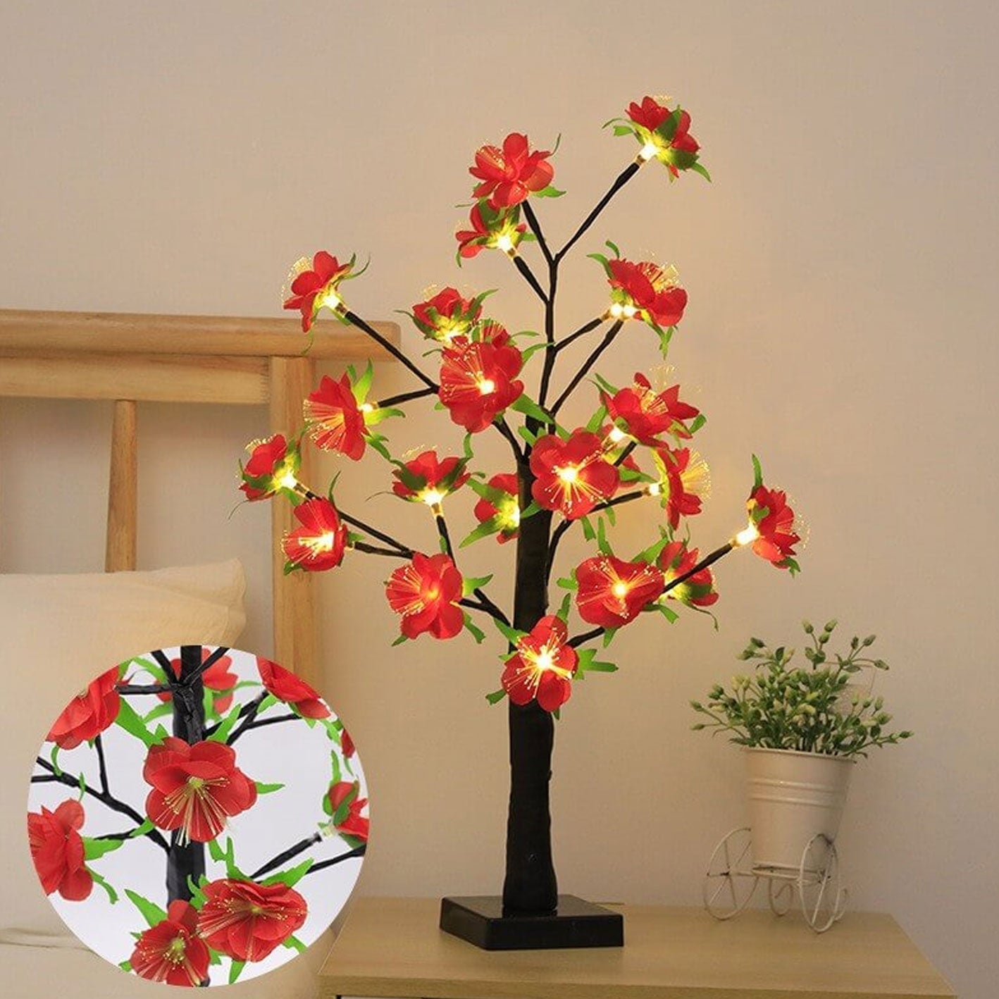 Moderne Boomvormige LED Tafellamp