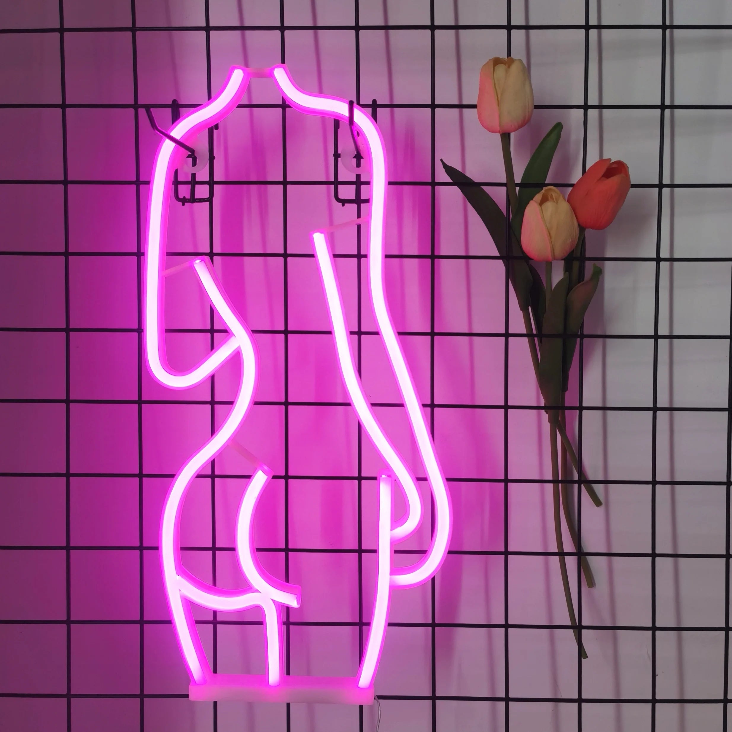 Lampada da parete LED al neon moderna