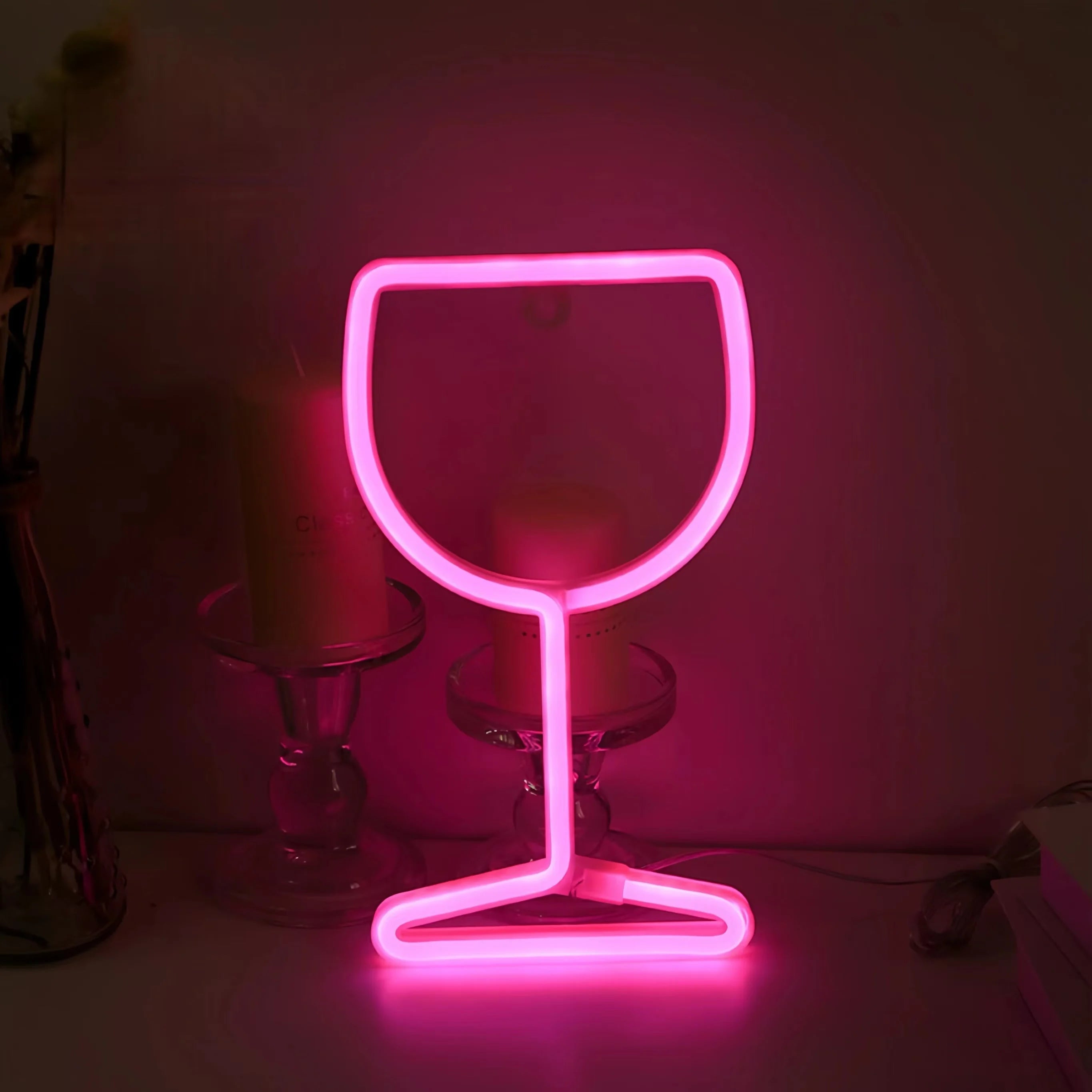 Lampada da parete LED al neon moderna