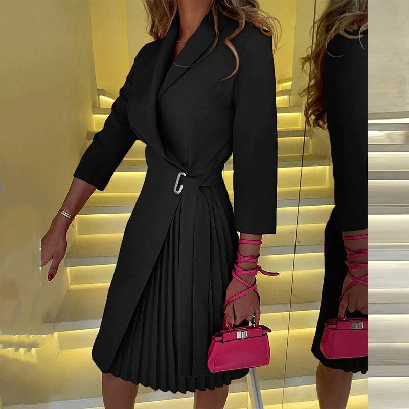 Glamora Elegante Blazer Jurk