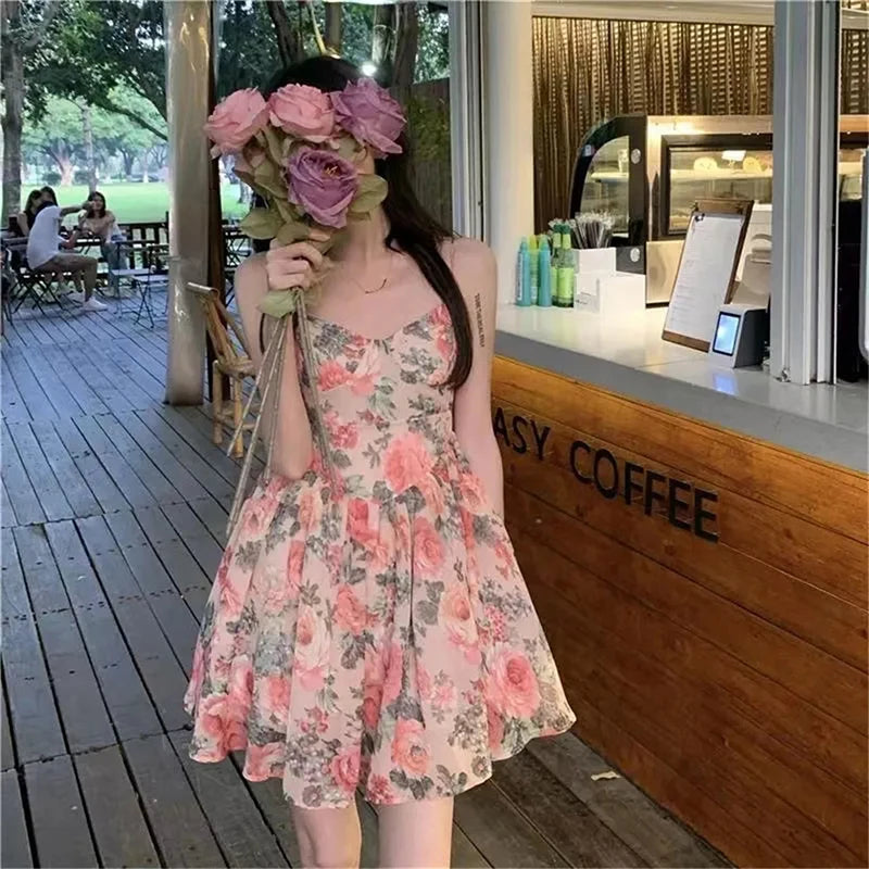 Bloemen A-lijn Zomerjurk door Chique Vrouw