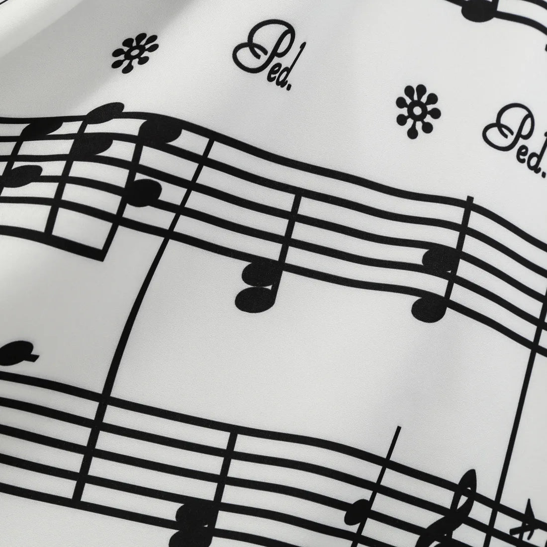 Elegante Abito Musicale Estivo