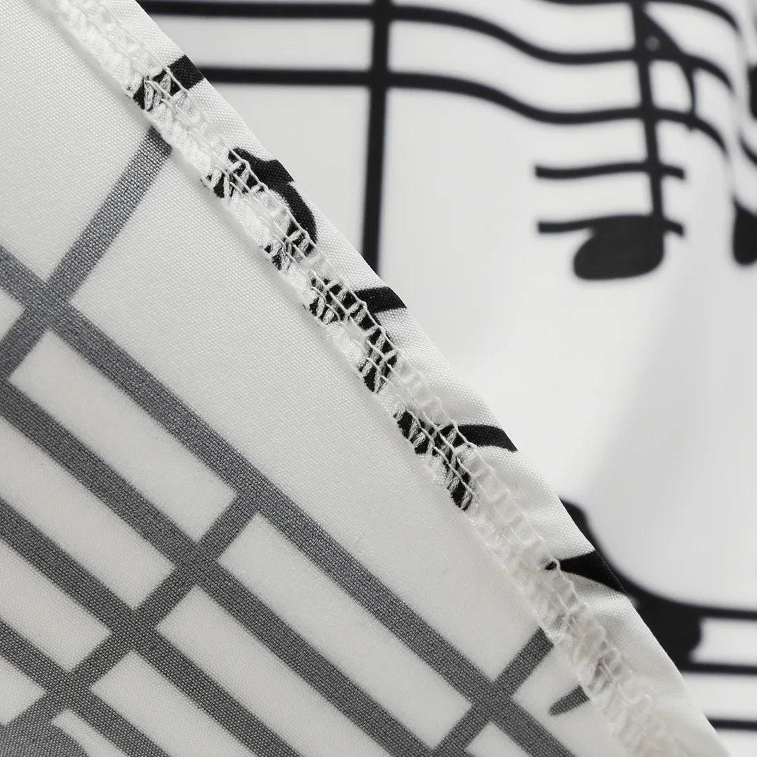 Elegante Abito Musicale Estivo