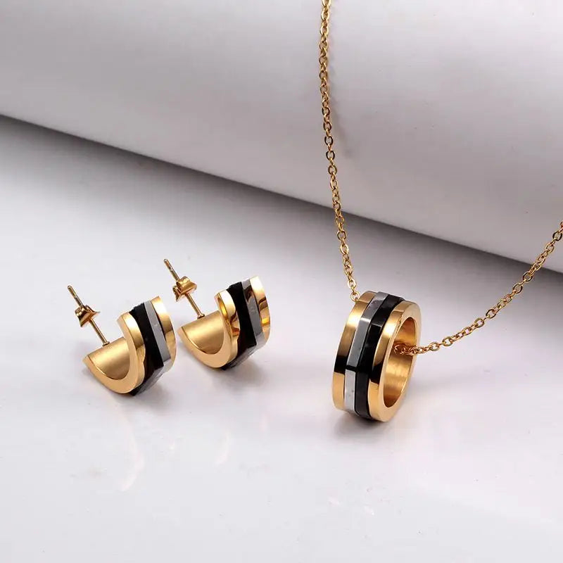 Betoverende Crystal Sieraden Set