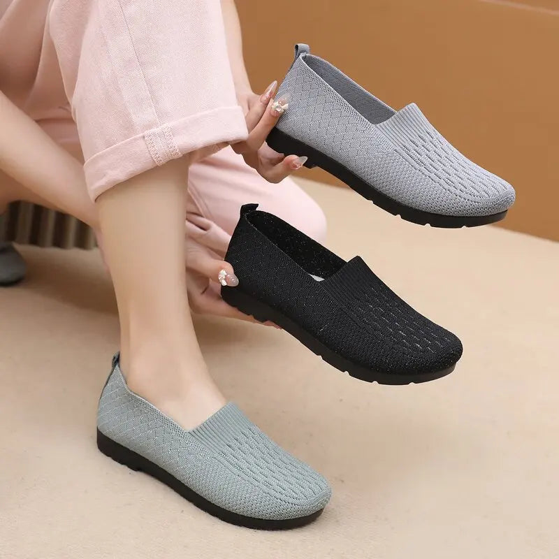 Serenity Ademende Mesh Casual Sneakers