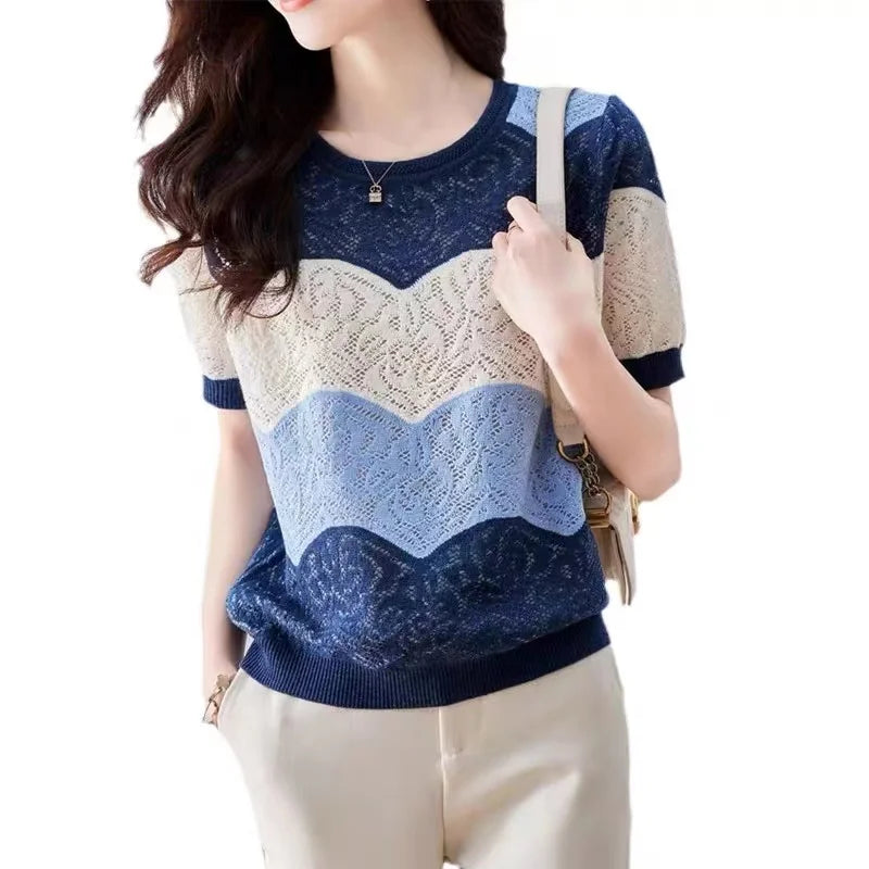 Robe d'été élégante avec détails modernes