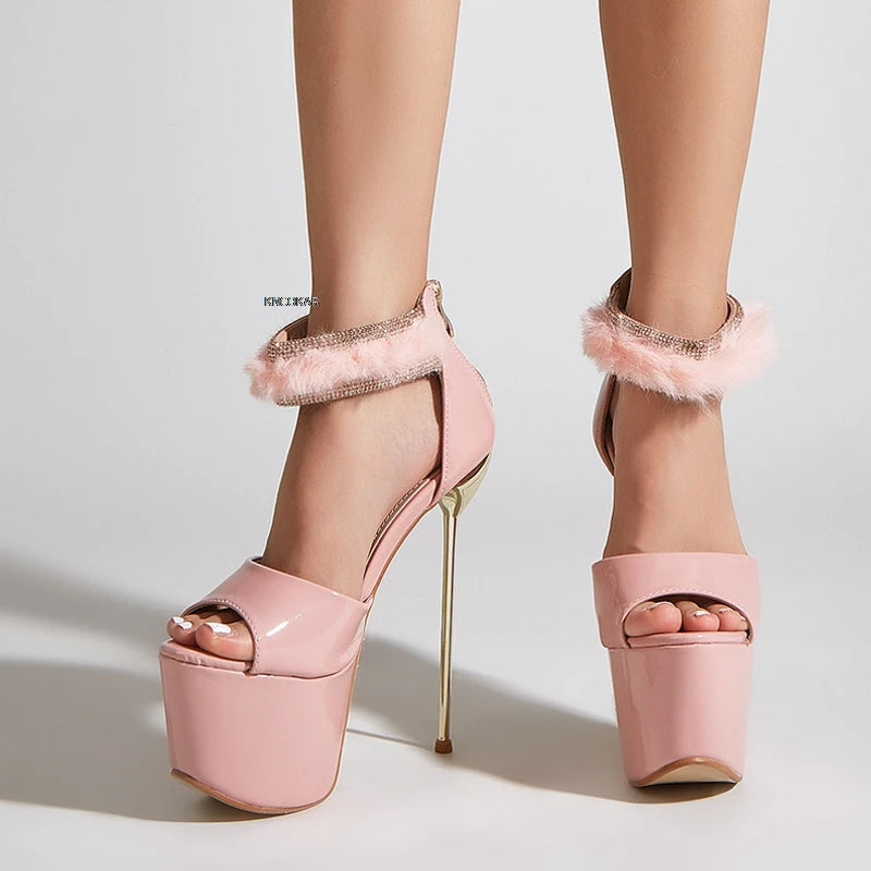 Summer Fashion Crystal Celestia Sandals