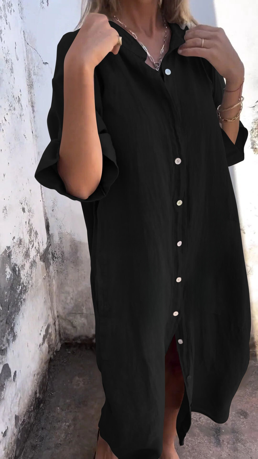 Stylish Maygret Long Blouse from ElegantaStyle