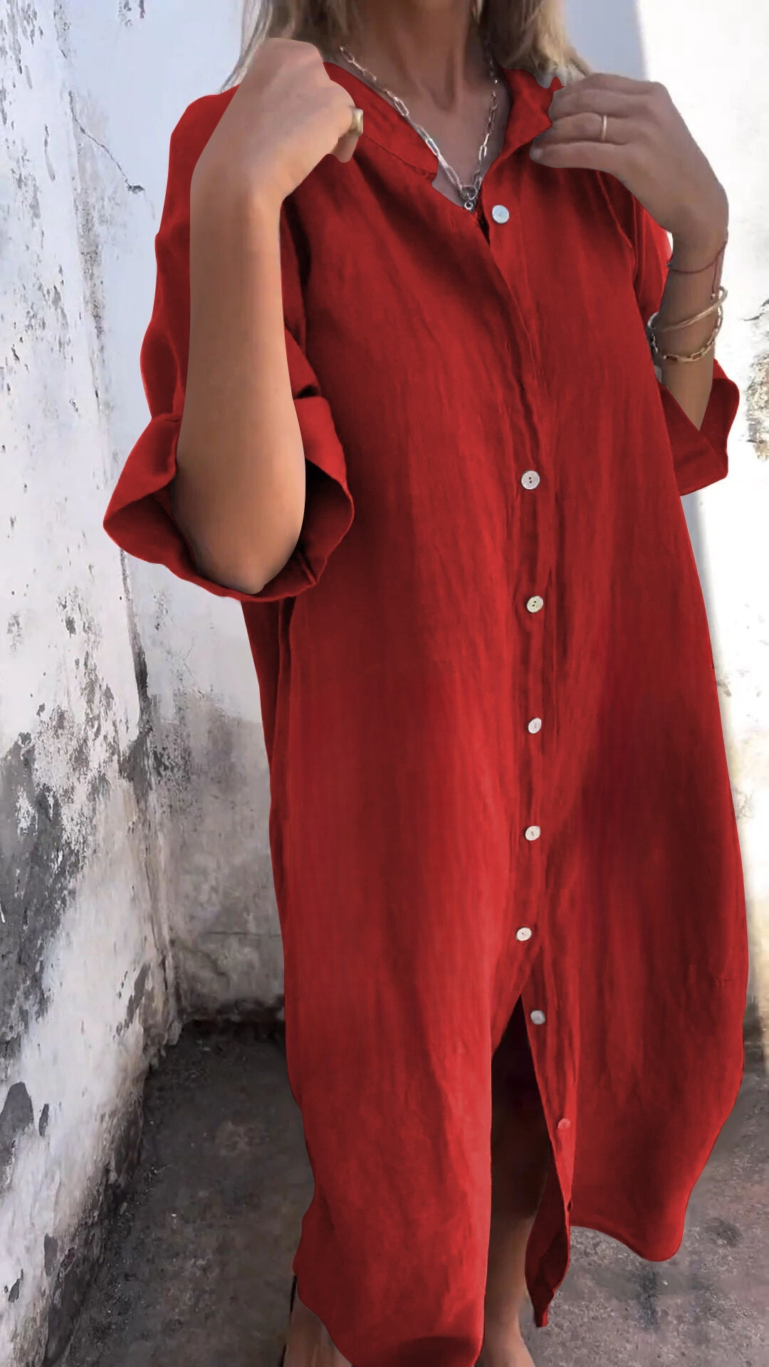 Stylish Maygret Long Blouse from ElegantaStyle