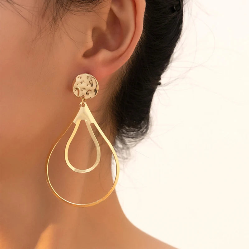 Boucles d'oreilles tendance goutte SparkleQueen