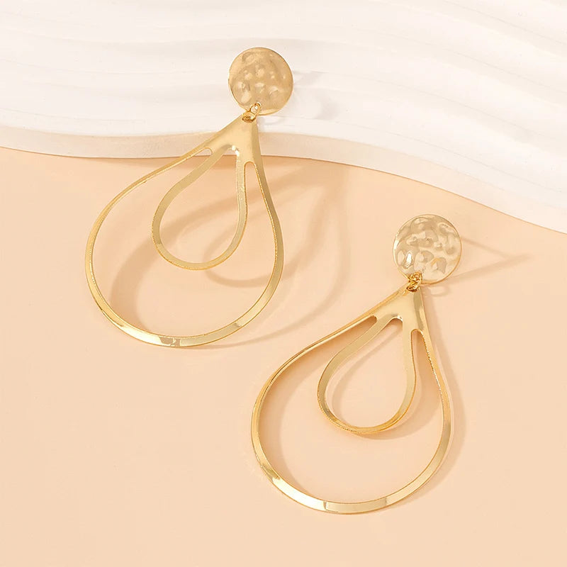 Boucles d'oreilles tendance goutte SparkleQueen