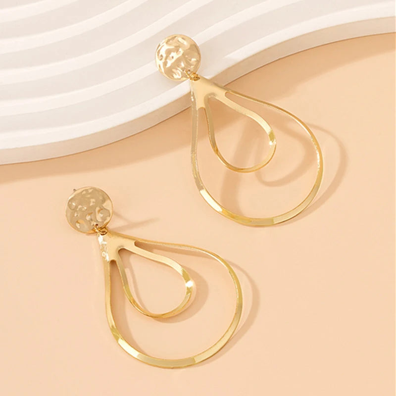 Boucles d'oreilles tendance goutte SparkleQueen