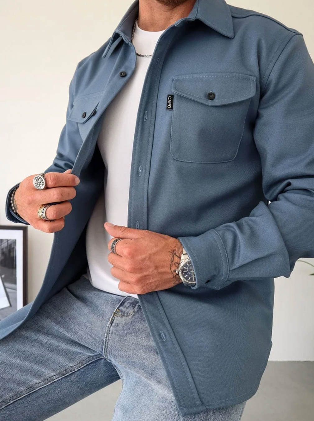 Ostero Shirt | Modern fit | Versatile design