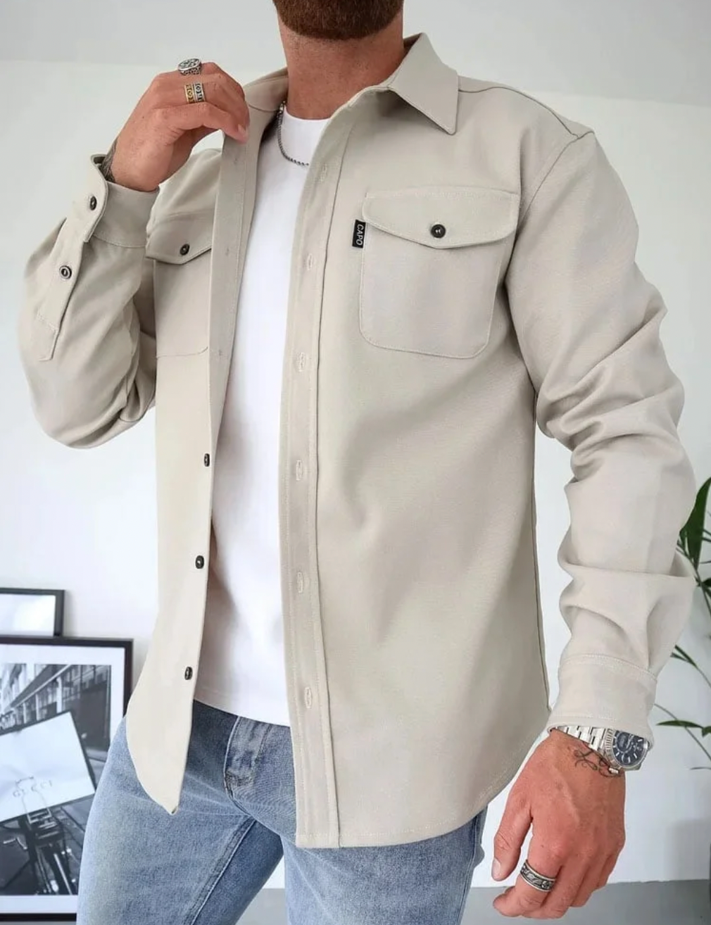 Ostero Shirt | Modern fit | Versatile design