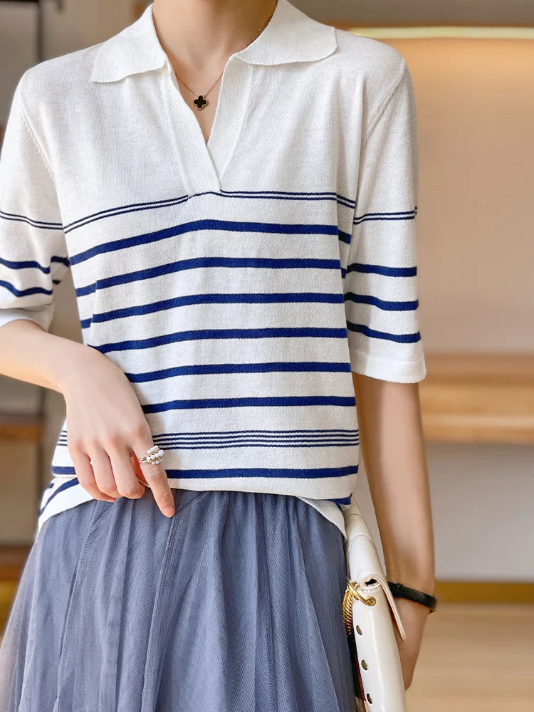 Beleeter Mode Magliette Oversize da Donna