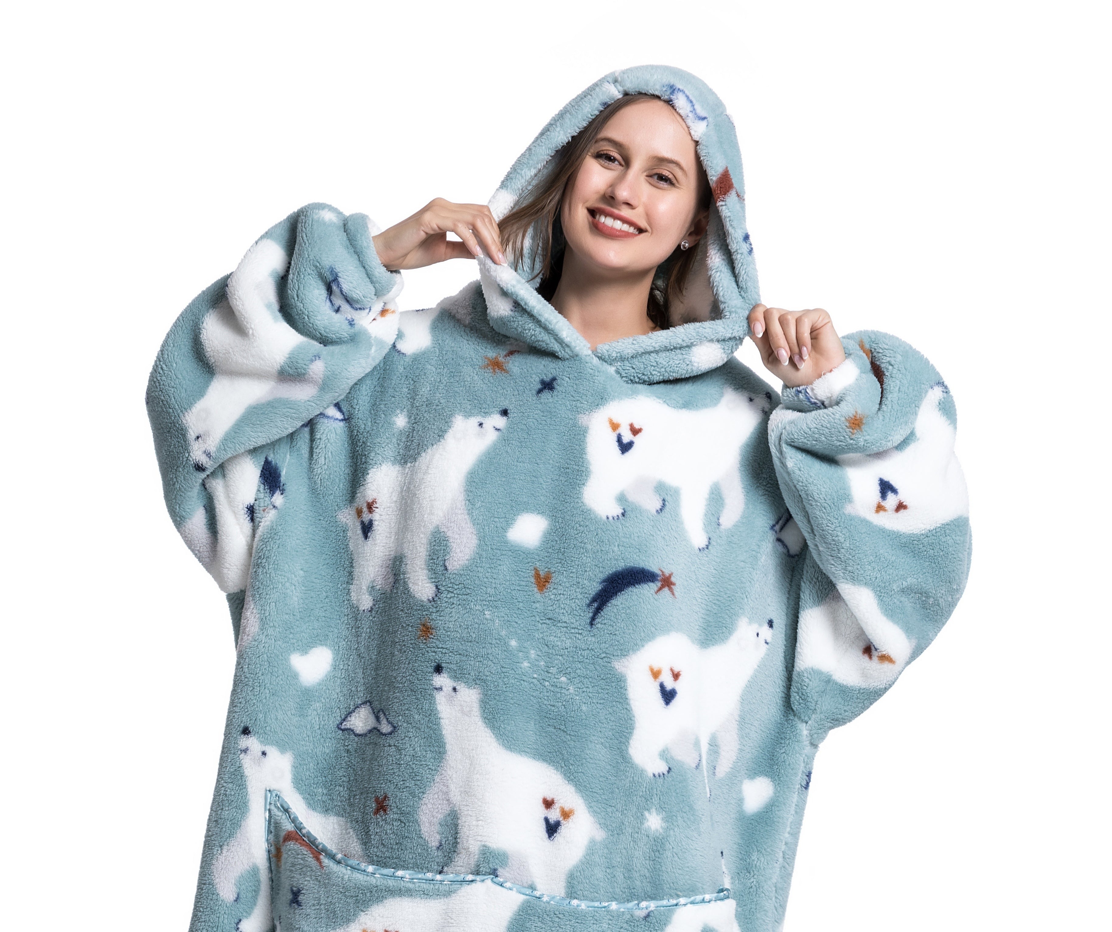 Fluffy Hoodie Blanket: Enjoy Luxurious Comfort and Style!