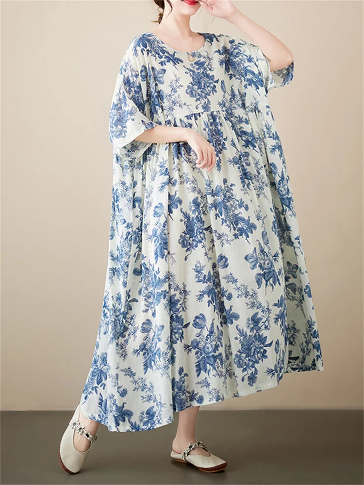 Zomer Boho Vintage Bloemenjurk van Chic Harmony
