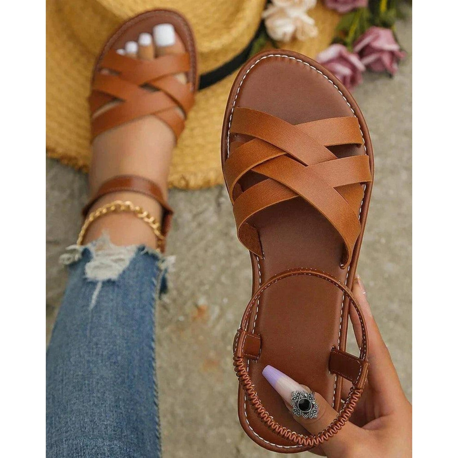 ModaGlimpse Stijlvolle Zomersandaal