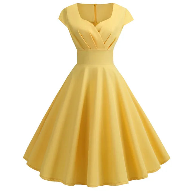 Bella Retro Elegante Zomerjurk