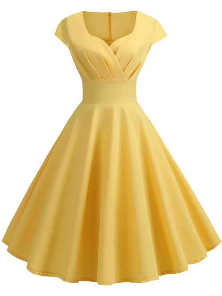Bella Retro Elegante Zomerjurk