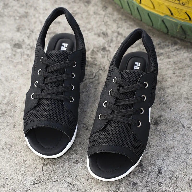 Summer Flat Peep Toe Sandals