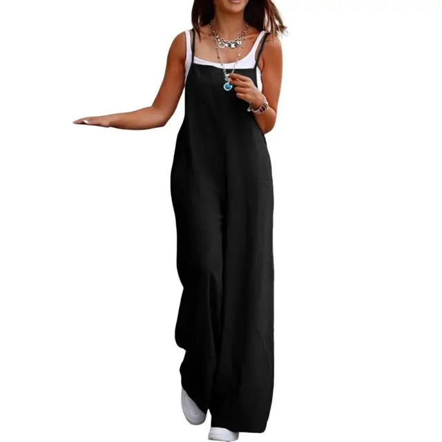 Nette Plus Size Jumpsuit voor Comfortabele Zomerse Stijl