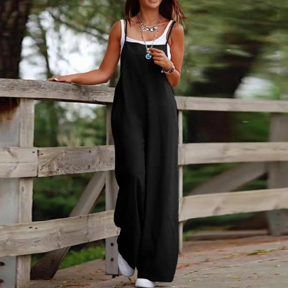 Nette Plus Size Jumpsuit voor Comfortabele Zomerse Stijl