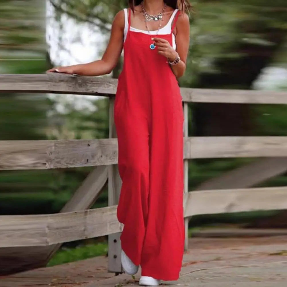 Nette Plus Size Jumpsuit voor Comfortabele Zomerse Stijl